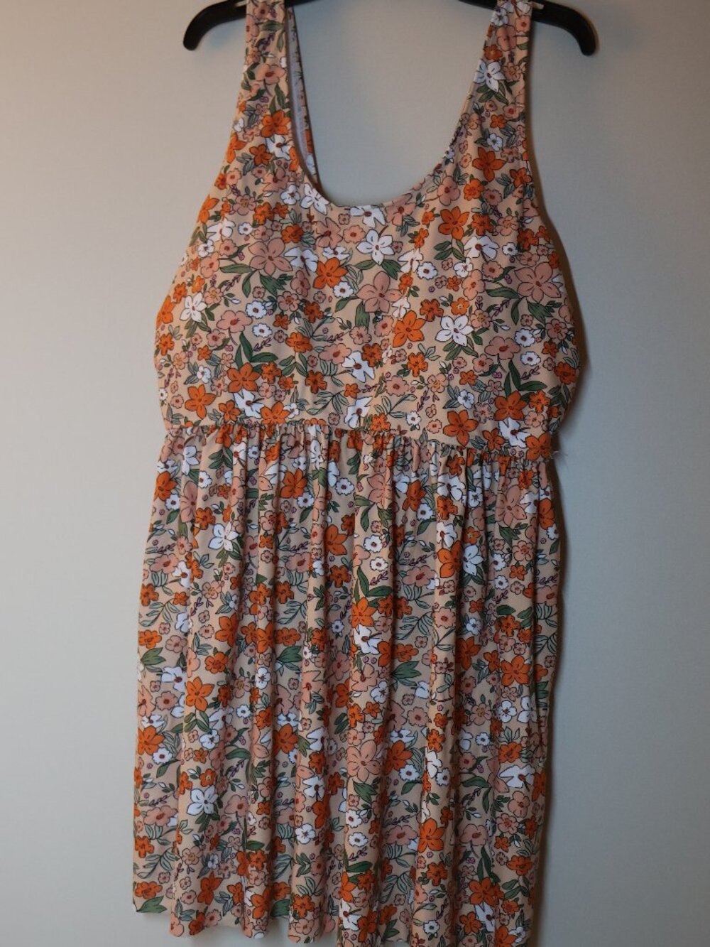 Ginkana maternity two piece swimsuit swim dress flowy with tankini bottom NEW